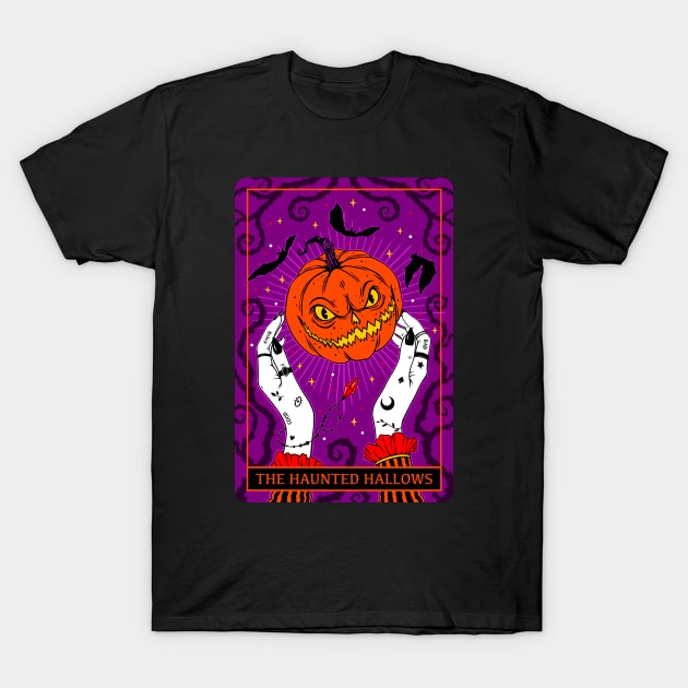 Halloween Tarot card T-Shirt by OccultOmaStore